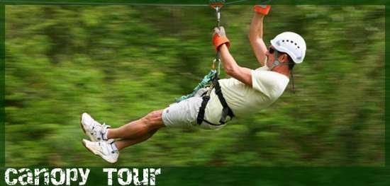Canopy tour Vista Arenal